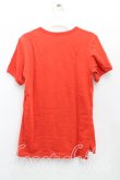 画像2: Vivienne Westwood / カラーオーブ刺繍Tシャツ S オレンジ  H-24-10-20-025-ts-OD-ZH (2)