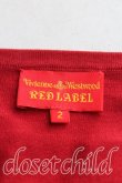 画像3: Vivienne Westwood / 単色オーブ刺繍半袖ニット 2 赤  H-24-10-20-031-to-IN-ZH (3)