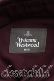 画像3: Vivienne Westwood MAN / オーブ刺繍BIGシャツ FREE エンジ  H-24-10-27-011-bl-OD-ZH (3)