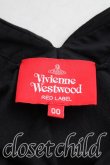 画像3: Vivienne Westwood / ラインオーブ刺繍切替ポロトップス 00 黒  H-24-11-10-042-to-IN-ZH (3)