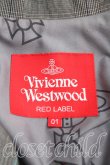 画像3: Vivienne Westwood / グレンチェックスタンドカラージャケット 01 灰  H-24-11-10-002-jc-IN-ZH (3)