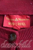 画像3: Vivienne Westwood / カラーオーブ刺繍ニット M 赤  H-24-11-17-116-to-OD-ZH (3)