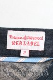 画像3: Vivienne Westwood / シャドーチェック変形スカート 2 インディゴ  H-24-11-24-022-sk-OD-ZH (3)