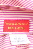 画像3: Vivienne Westwood / カラーオーブ刺繍ストライプシャツワンピース 40 ピンク  H-24-11-24-005-op-IN-ZH (3)