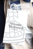 画像5: Vivienne Westwood MAN / ストライプウエストコート 46 生成×紺  H-24-12-01-025-to-IN-ZH (5)