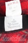 画像4: Vivienne Westwood / タータンチェックアンゴラベレー帽  赤  H-24-12-01-045-ha-IN-ZH (4)