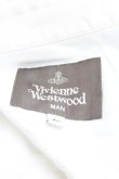 画像3: Vivienne Westwood MAN / アシンメトリーシャツ 46 白  H-24-12-15-028-bl-OD-ZH (3)