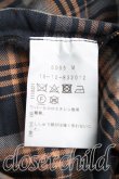 画像4: Vivienne Westwood / タータンチェックアシメカラーシャツ 00 深緑  H-24-12-15-030-bl-OD-ZH (4)