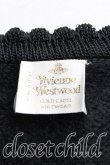 画像3: Vivienne Westwood / カラーオーブ刺繍ウラウンドネックニット XS 黒  H-24-12-15-053-to-IN-ZH (3)