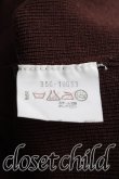 画像4: Vivienne Westwood / カラーオーブ刺繍タートルネックニット M 茶  H-24-12-15-058-to-IN-ZH (4)