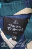 画像3: Vivienne Westwood / ハーレークインシャツ 44 緑  H-24-12-29-073-bl-IN-ZH (3)