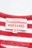 画像3: Vivienne Westwood / エッセンシャルオーブptボーダーTシャツ 2 赤×白  H-24-12-29-076-ts-IN-ZH (3)