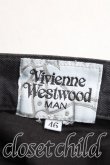 画像3: Vivienne Westwood MAN / ストライプデニム 46 黒  H-25-01-05-015-pa-IN-ZH (3)