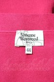 画像3: Vivienne Westwood MAN / オーブ刺繍ロングニットカーディガン    44 濃ピンク  I-23-10-28-013-to-HD-ZI (3)