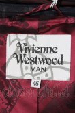 画像3: Vivienne Westwood MAN / チェックゲインズブルグジャケット    46 黒X赤Xグレー  I-23-12-19-002-jc-HD-ZI (3)