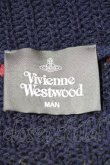 画像3: Vivienne Westwood MAN / SPECIAL KNITガウン   グリーンXネイビーxブラウン  I-24-02-09-029-co-HD-ZI (3)