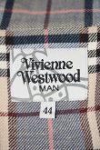 画像3: Vivienne Westwood MAN / オーブ刺繍タータンチェックロングシャツ   ブラウンチェック  I-24-02-09-008-bl-HD-ZI (3)