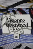 画像3: Vivienne Westwood / ストライプ総柄シャツ    46 青X白X黒X赤  I-24-02-09-002-bl-HD-ZI (3)