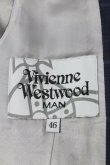 画像3: Vivienne Westwood MAN /チェックベスト 46 ネイビーチェック  I-24-02-17-027-bl-HD-ZI (3)