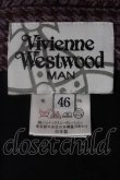 画像3: Vivienne Westwood MAN /  千鳥総柄パンツ 46 エンジ  I-24-03-07-009-pa-HD-ZI (3)