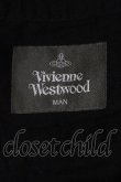 画像3: Vivienne Westwood MAN //タータンチェック切替長袖シャツ  黒  I-24-03-07-017-bl-HD-ZI (3)