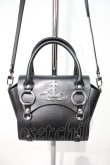 画像2: Vivienne Westwood / BAG BETTYハンドバッグ  黒  I-24-03-22-031-ba-HD-ZI (2)