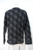 画像2: Vivienne Westwood MAN / ダイヤ柄オーブ刺繍トップス 48 黒Ｘグレー  I-24-03-22-008-to-HD-ZI (2)