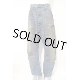 【USED】Vivienne Westwood Anglomania and Lee / /OVERALL PAINTED JEANS ヴィヴィアンウエストウッド ビビアンW36L34 青デニム 【中古】 I-24-03-22-014-pa-HD-ZI