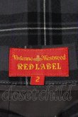 画像3: Vivienne Westwood //タータンチェックスカート 3 黒チェック  I-24-03-22-015-sk-HD-ZI (3)