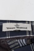 画像3: Vivienne Westwood / チェックパンツ 36 青Ｘ白チェック  I-24-04-20-033-pa-HD-ZI (3)