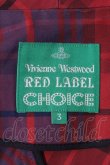 画像3: Vivienne Westwood / SU/タータンチェックセットアップ 3 赤チェック  I-24-04-20-004-jc-HD-ZI (3)