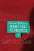 画像3: Vivienne Westwood / CHOICE単色オーブ刺繍カーディガン 2 レッド  I-24-06-26-013-to-HD-ZI (3)