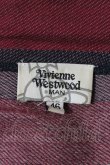 画像3: Vivienne Westwood MAN / オーブ刺繍ボーダーハイネックロングトップス 46 ボルドーＸグレー  I-24-07-17-011-to-HD-ZI (3)