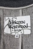 画像3: Vivienne Westwood MAN / MAN ギャラントボマージャケット 46 グレー  I-24-08-30-026-jc-HD-ZI (3)