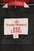 画像4: Vivienne Westwood / タータンチェックジャケット 2 赤Ｘ紺チェック  I-24-08-30-030-jc-HD-ZI (4)