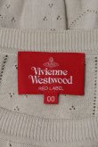 画像3: Vivienne Westwood / オーブハート透カシ半袖ニットトップス  アイボリー  I-24-08-30-004-to-HD-ZI (3)