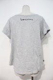 画像2: ANGLOMANIA×Lee / TS/ブルトンBIGTシャツ XS グレーＸ白  I-24-09-04-015-ts-HD-ZI (2)