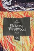 画像3: Vivienne Westwood MAN / ネットプリントシャツ 44 オレンジ  I-24-09-25-009-bl-HD-ZI (3)