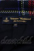 画像3: Vivienne Westwood / チェックスカート 40 ネイビー  I-24-12-18-034-sk-HD-ZI (3)