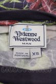 画像3: Vivienne Westwood / ローズ柄半袖カットソー XS ネイビー  I-24-12-18-037-to-HD-ZI (3)