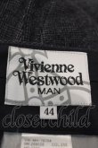 画像3: Vivienne Westwood MAN / チェックパンツ 44 グレーチェック  I-24-12-18-040-pa-HD-ZI (3)