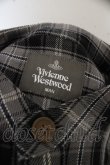 画像4: Vivienne Westwood MAN / BL/バンドカラーチュニック ロングシャツ   O-23-09-24-028-bl-IG-OS (4)