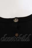 画像2: Vivienne Westwood / 単色オーブ刺繍カーディガン    2 ブラック  O-23-10-22-008-to-YM-OS (2)