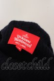 画像6: Vivienne Westwood / /ブーマーハンドステッチオーブ刺繍カーディガン    00 ブラック  O-23-10-29-039-to-YM-OS (6)