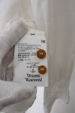 画像3: Vivienne Westwood MAN / オーブ刺繍高襟シャツ    54 ホワイト  O-23-10-29-065-bl-YM-OS (3)