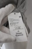 画像3: 【SALE】【10%OFF】Vivienne Westwood / /オーブ刺繍Tシャツ    M グレー  O-23-10-29-070-ts-YM-ZI (3)