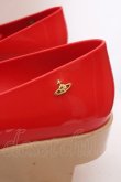 画像3: Vivienne Westwood×Melissa / メリッサ ロッキンホースバレリーナ    JPN24cm レッド  O-23-10-29-072-sh-IG-OS (3)