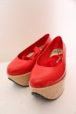 画像1: Vivienne Westwood×Melissa / メリッサ ロッキンホースバレリーナ    JPN24cm レッド  O-23-10-29-072-sh-IG-OS (1)