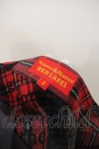 画像5: Vivienne Westwood /プリーツスカート    2 レッドxグレー  O-23-11-26-088-sk-YM-OS (5)