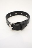 画像3: Vivienne Westwood MAN /  AARON LEATHER BRACELET   ブラック×シルバー  O-23-11-26-116-ac-IG-OS (3)